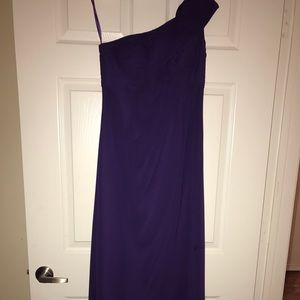 Off the shoulder, classic  gown